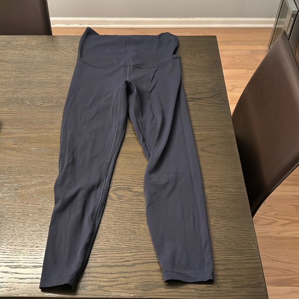 CRZ yoga Maternity Leggings Navy